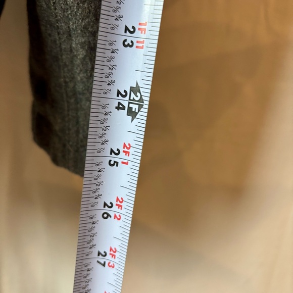 Guess 54% Wool Military Army Outdoor Coat– Men’s Medium- Gray Safari Rare Luxury - Picture 11 of 15